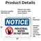 Signmission Industrial Water Do Not Drink Sign With Symbol, 7 in W x Rectangle, Vinyl Decal OS-2PACK-NS-D-57-L-13693 - alternate 6